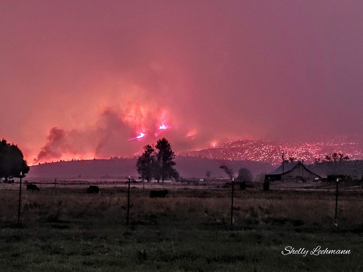 Brattain Fire Grows